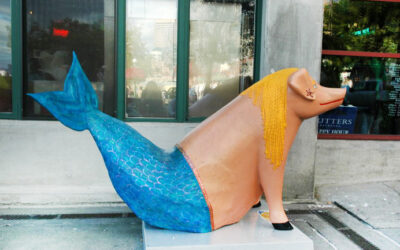 Ecco un porco sirena … pronta per l’estate!