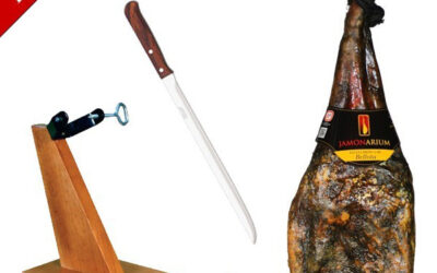 Offerta Estate: Iberico Bellota Paleta 5.750 Kg + jamonera + coltello = 112€