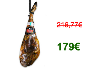 € 179 – 7.250 Kg prosciutto iberico bellota – marzo 2012