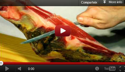 Come tagliare un paletta Bellota iberica (5 Video)