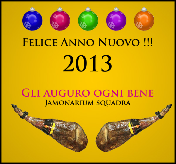 Felice Anno Nuovo 2013
